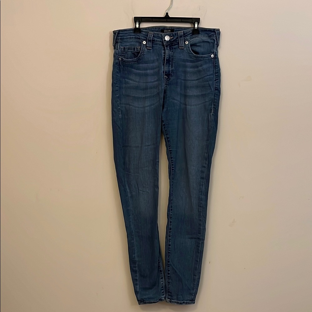 True Religion Stella Mid Rise Skinny Jeans Size 32